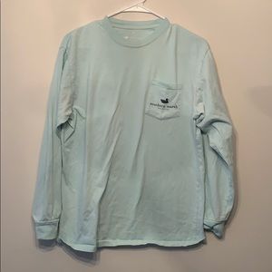 Crazy long sleeve pocket tee